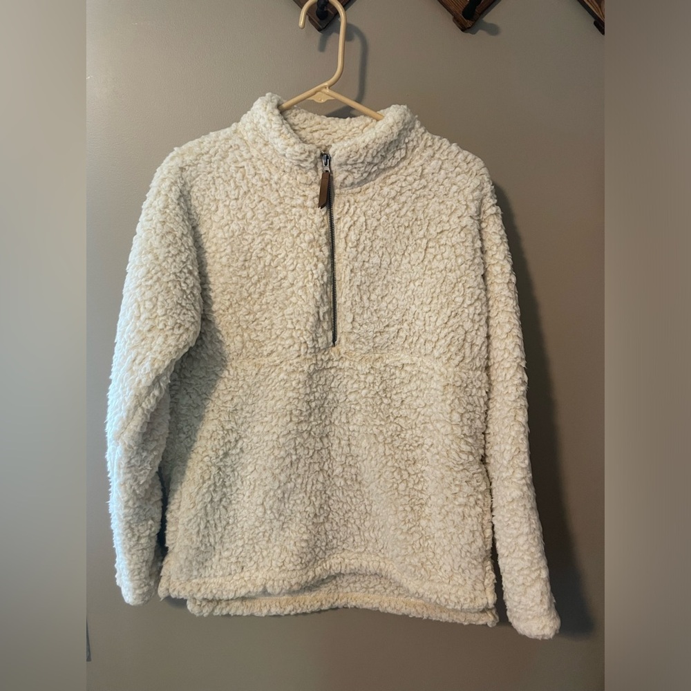 Time and Tru XS Sherpa Quarter Zip